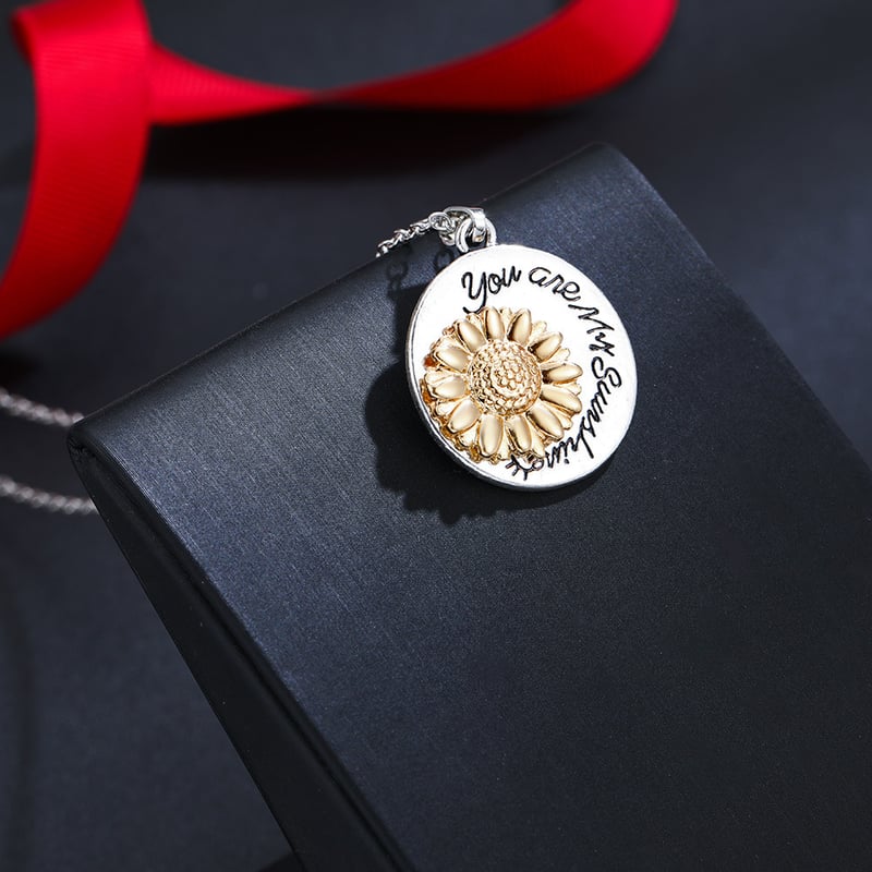 🔥(Last Day 65% OFF) - Sunflower necklace pendant