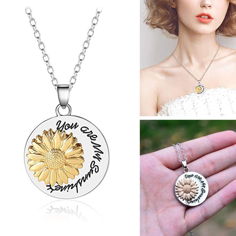 🔥(Last Day 65% OFF) - Sunflower necklace pendant