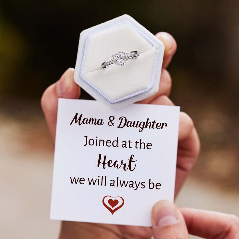 🔥LAST DAY 48% OFF 🔥Mother & Daughter Layered Heart Ring