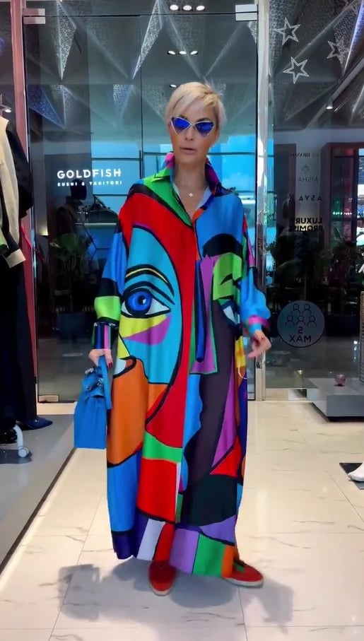 🔥Buy 2 Free Shipping Only Today!🔥Women's Abstract Shirt Collar Dress